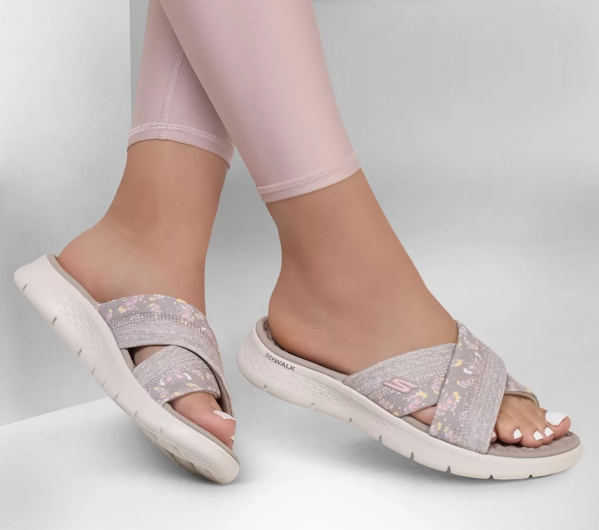 GO WALK Flex Sandale – Butterfly Bliss