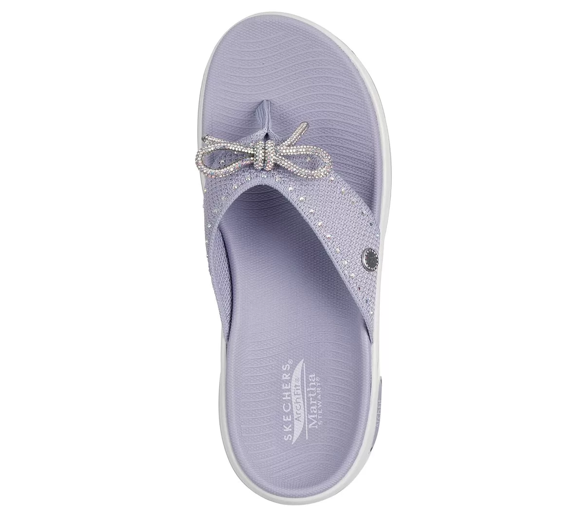 Martha Stewart: GO WALK Arch Fit 2.0 Sandale – Glimmer